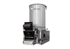 Vertical gas-fired boiler that uses thermal oil built for top performance. It's perfect for heating in industrial settings.