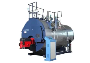 High-efficiency steam boiler for industrial use