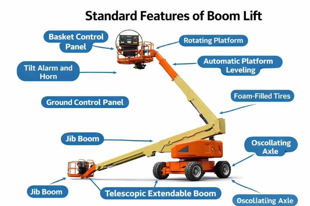 Boom Lift Features