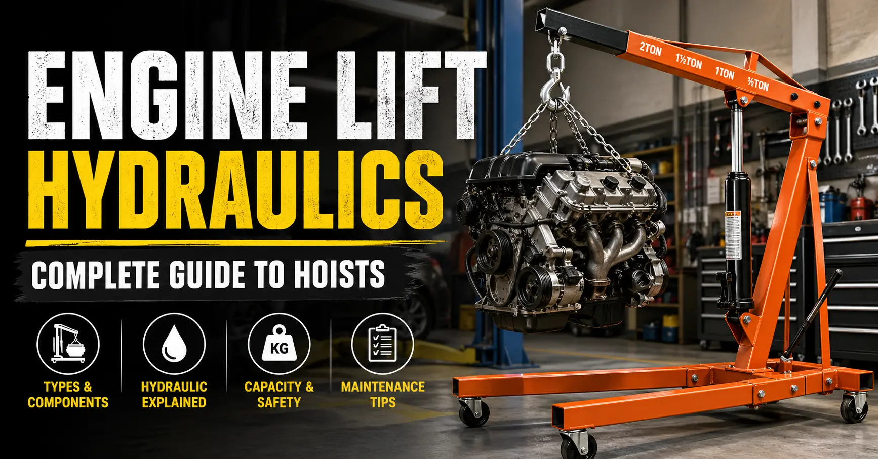 Engine Lift Hydraulics