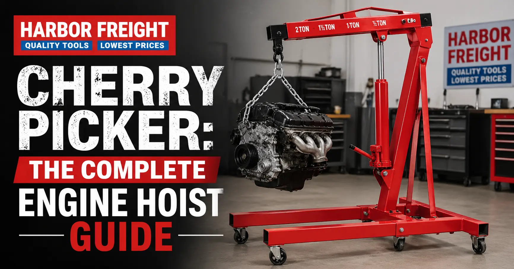 Harbor Freight Cherry Picker